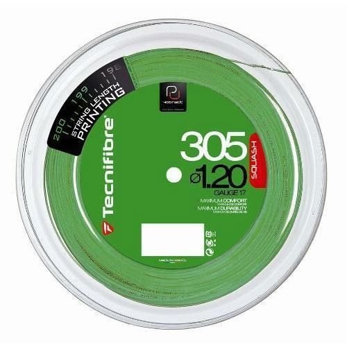 Tecnifibre 305 Green - 1.20mm - fluorgrün -Saite auf Rolle 200m