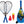 Laden Sie das Bild in den Galerie-Viewer, Talbot Torro - Speedbadminton Set Speed 6600 -  der tolle Trend-Fun-Sport