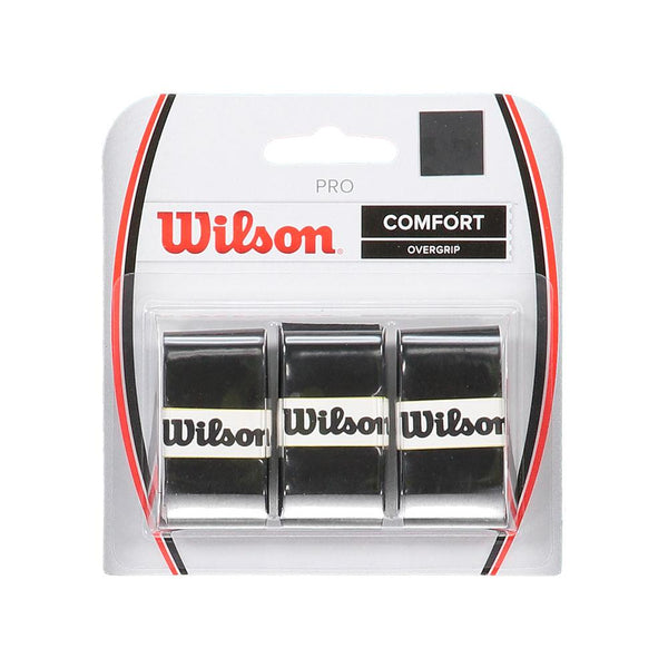 Wilson Pro Overgrip 3er-Pack schwarz   UVP CHF 15.--