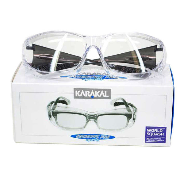 Karakal Overspec Pro/ Squash-Schutzbrille für Brillenträger