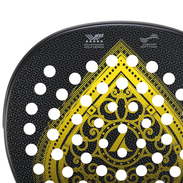 Pro Kennex Black Ace Gold / High-End Padel-Racket