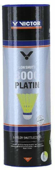 Victor 3000 Platin - Nylon Shuttle höchster Qualität / blau-gelb