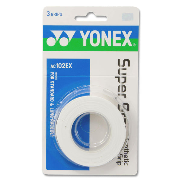 YONEX Super Grap 3er Overgrip - mehrfaches Testsieger-Grip - weiss
