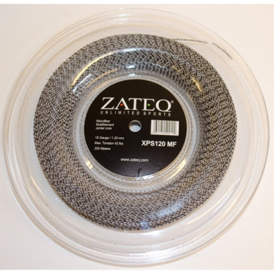 Zateq Multifilament 1.2mm schwarz-weiss / Rolle 200 Meter